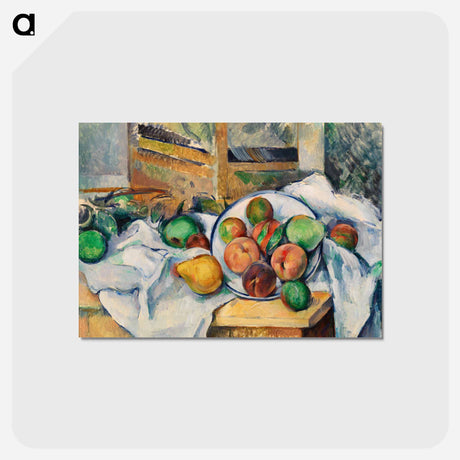 アートポストカード-A Table Corner - ポール セザンヌ Postcard.