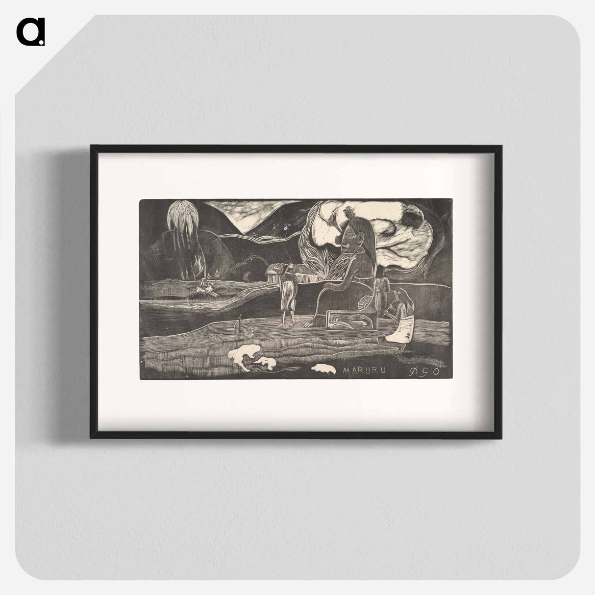 Maruru - ポール ゴーギャン Poster.