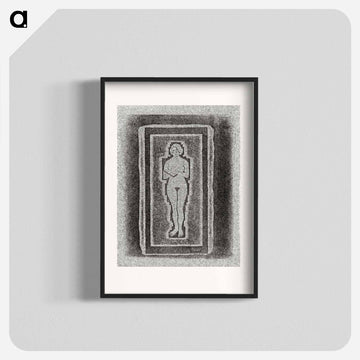 Nude with Book or Stone Plate
 - サミュエル ジェスルン Poster.