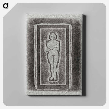 Nude with Book or Stone Plate
 - サミュエル ジェスルン Canvas.