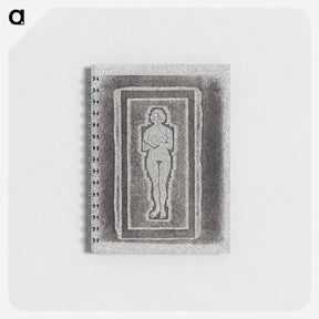 アートメモ帳-Nude with Book or Stone Plate
 - サミュエル ジェスルン Memo.