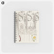 アートメモ帳-Caterpillar and Globeflower from Mira Calligraphiae Monumenta
 - 書道のお手本 Memo.