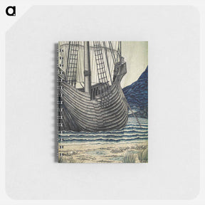 アートメモ帳-Quest for the Holy Grail Tapestries-Panel 5: The Ship - ウィリアム モリス Memo.