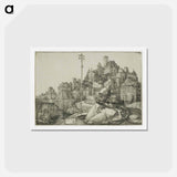 アートポストカード-St. Anthony - アルブレヒト デューラー Postcard.