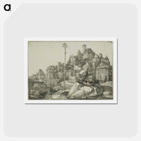 アートポストカード-St. Anthony - アルブレヒト デューラー Postcard.