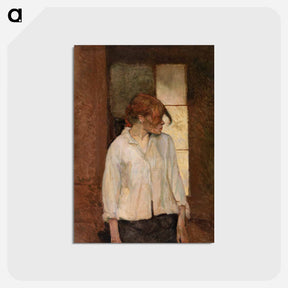 アートポストカード-A Montrouge - Rosa La Rouge
 - バーンズ・コレクション Postcard.