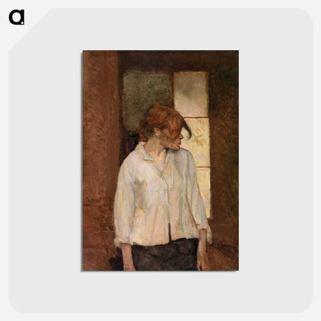 アートポストカード-A Montrouge - Rosa La Rouge
 - バーンズ・コレクション Postcard.