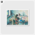 アートポストカード-The Children - カミーユ ピサロ Postcard.