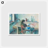 アートポストカード-The Children - カミーユ ピサロ Postcard.