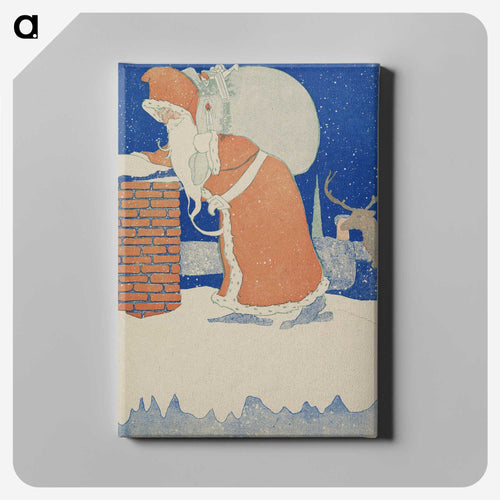 煙突のサンタクロース - クリスマス Canvas.