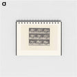 アートメモ帳-Capybara Walking
 - エドワード マイブリッジ Memo.