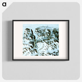 アートポスター-Pearyland, Greenland: A NASA Perspective
 - 上空からの地球 Poster.