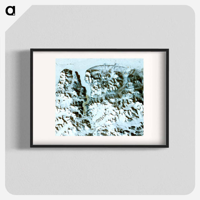 アートポスター-Pearyland, Greenland: A NASA Perspective
 - 上空からの地球 Poster.