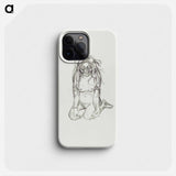 Omega Weeping - Edvard Munch Phone Case.