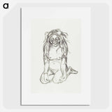 Omega Weeping - エドヴァルド ムンク Poster.