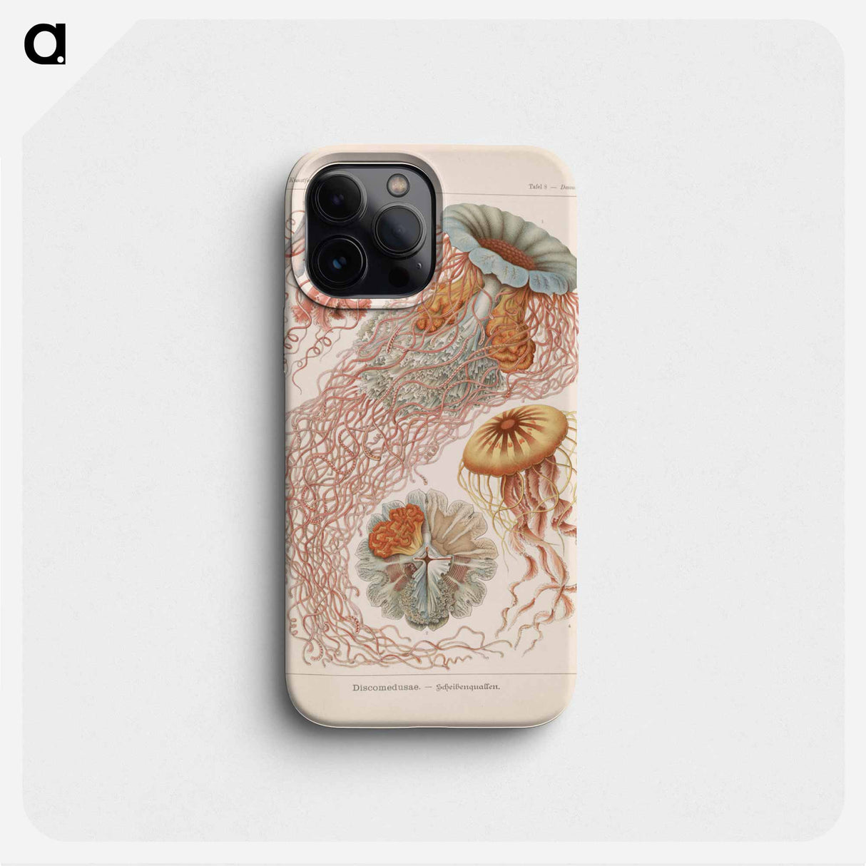 Marine life illustration - エルンスト ヘッケル Phone Case.