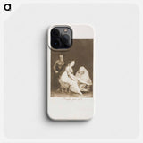 She Prays for Her - Francisco de Goya Phone Case.