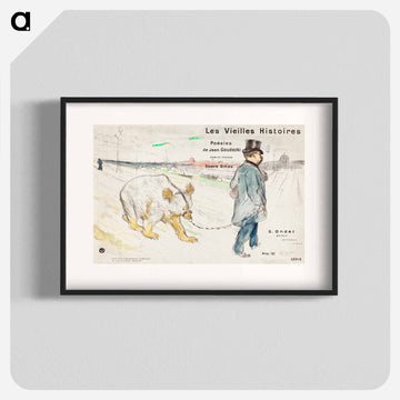 Les Vielles Histoires - Henri de Toulouse-Lautrec Poster.