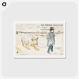 アートポストカード-Les Vielles Histoires - アンリ ド トゥールーズ ロートレック Postcard.