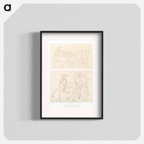 アートポスター-Military Bas-Reliefs
 - エジプト美術史 Poster.