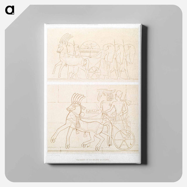 アートパネル-Military Bas-Reliefs
 - エジプト美術史 Canvas.
