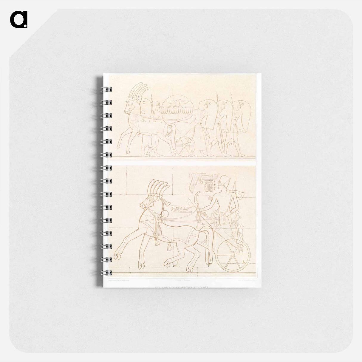 アートメモ帳-Military Bas-Reliefs
 - エジプト美術史 Memo.