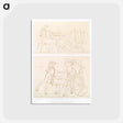 アートポストカード-Military Bas-Reliefs
 - エジプト美術史 Postcard.