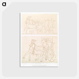 アートポストカード-Military Bas-Reliefs
 - エジプト美術史 Postcard.