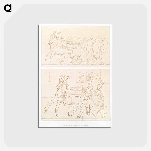 アートポストカード-Military Bas-Reliefs
 - エジプト美術史 Postcard.