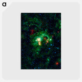 アートポストカード-SH 2-235
 - ハッブル画像 Postcard.