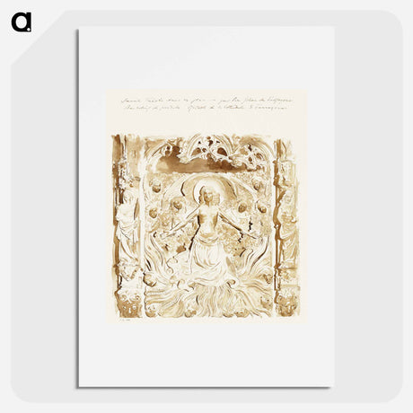 アートポスター-Predella of an Altar, Cathedral, Tarragon - ジョン シンガー サージェント Poster.