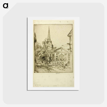 St. Peter's, From Pine Street, Philadelphia
 - ジョセフ ペネル Postcard.