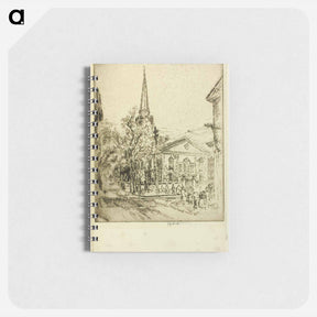 アートメモ帳-St. Peter's, From Pine Street, Philadelphia
 - ジョセフ ペネル Memo.