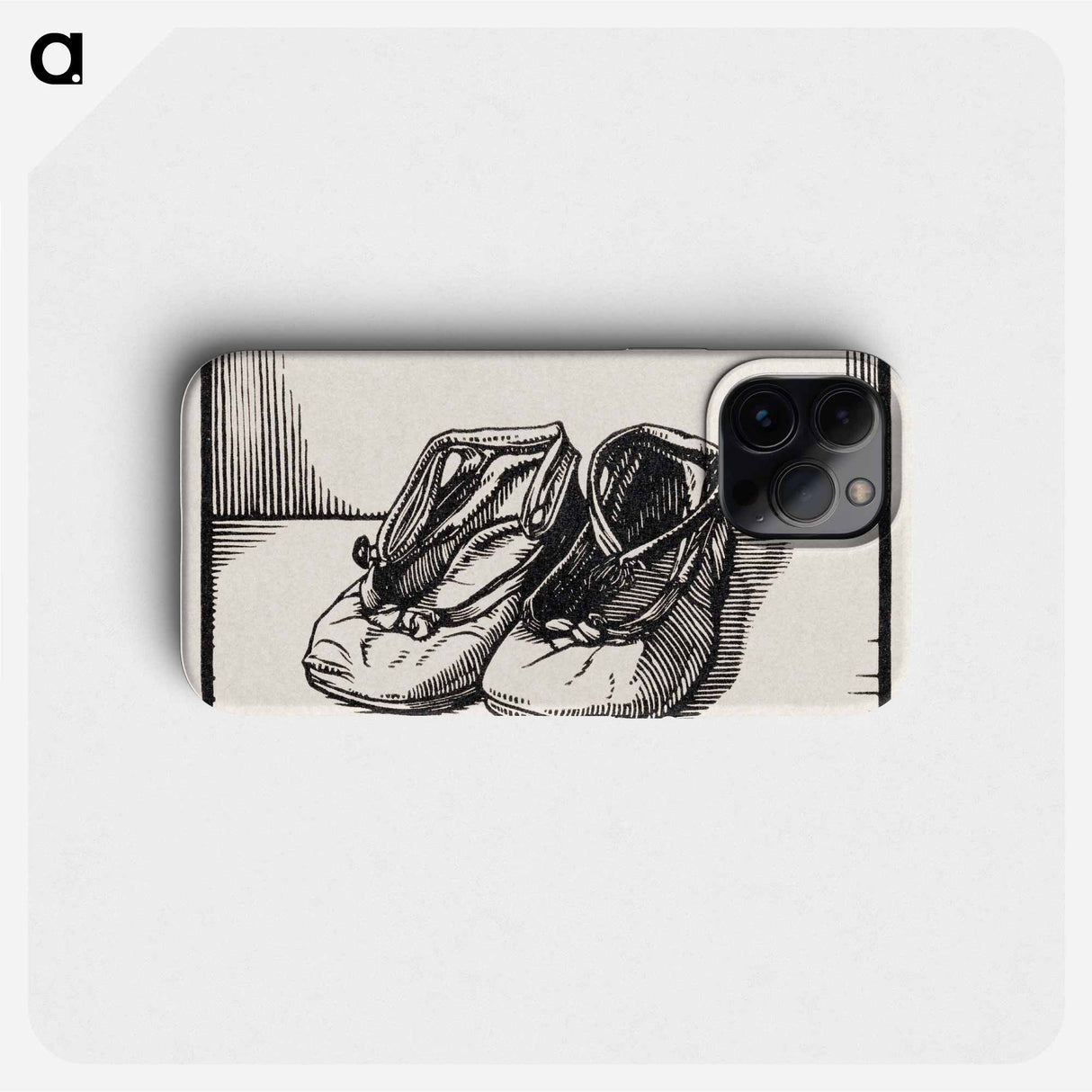 Pair of shoes - Julie de Graag Phone Case.