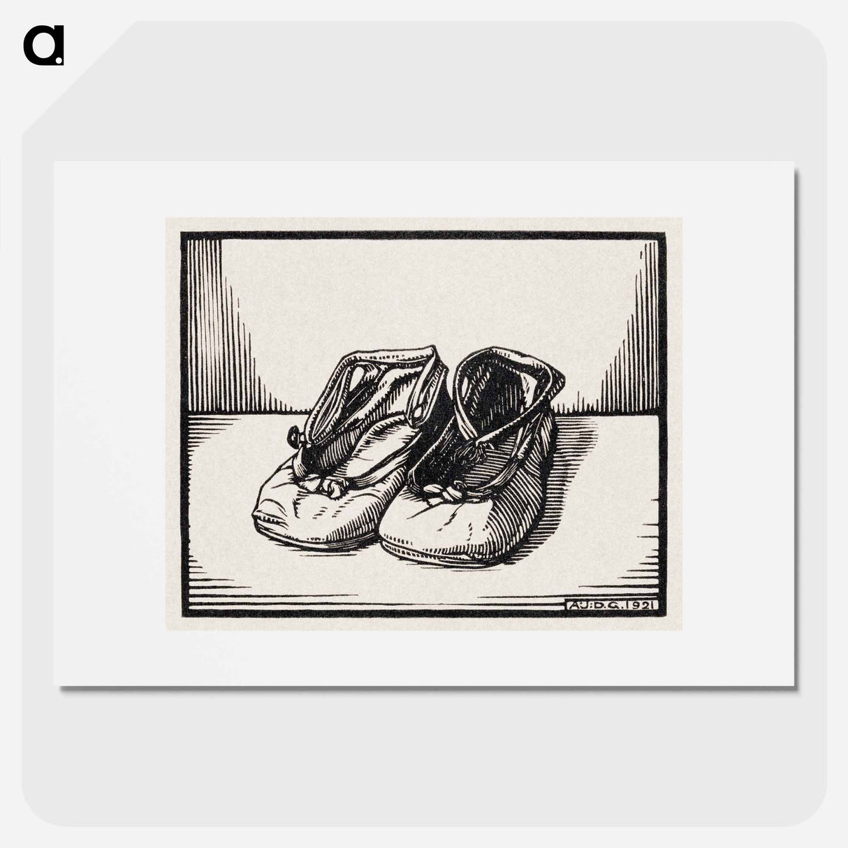 Pair of shoes - Julie de Graag Poster.