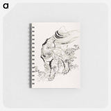Hokusai’s Japanese tiger - 葛飾 北斎 Memo.