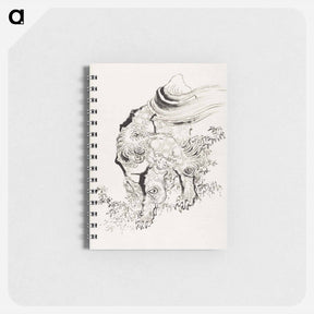 アートメモ帳-Hokusai’s Japanese tiger - 葛飾 北斎 Memo.