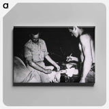 アートパネル-Injection of Blood Prior to Leg Amputation
 - 国立医学図書館 Canvas.