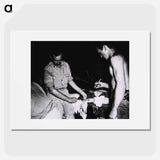 アートポスター-Injection of Blood Prior to Leg Amputation
 - 国立医学図書館 Poster.