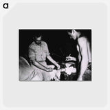 アートポストカード-Injection of Blood Prior to Leg Amputation
 - 国立医学図書館 Postcard.