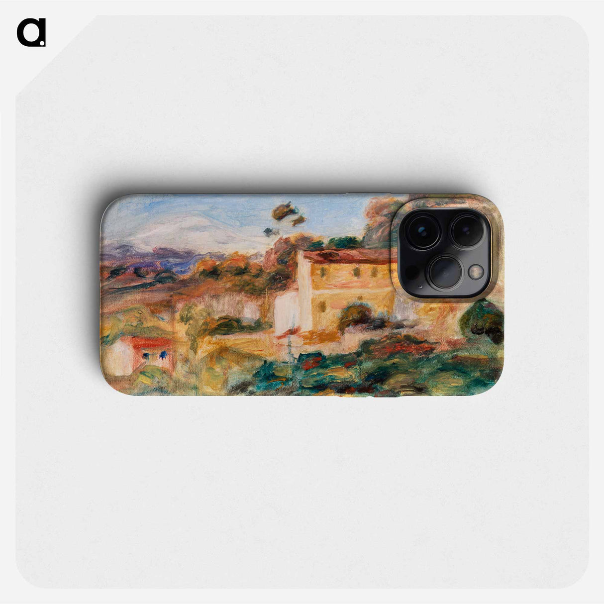 Landscape (Paysage) - ピエール オーギュスト ルノワール Phone Case.