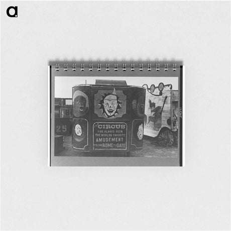 アートメモ帳-Ironing Room, Migratory Labor Camp
 - ラッセル リー Memo.