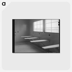 アートポストカード-Ironing Room, Migratory Labor Camp
 - ラッセル リー Postcard.