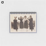 アートメモ帳-Four Women Making Hand Gestures
 - セントルイス美術館 Memo.