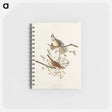 アートメモ帳-Song Sparrow from Birds of America
 - アメリカの鳥たち Memo.