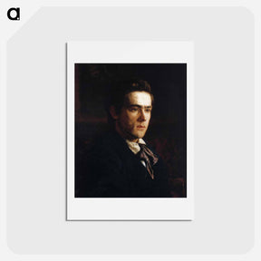 アートポストカード-Portrait of Samuel Murray - トーマス エイキンズ Postcard.