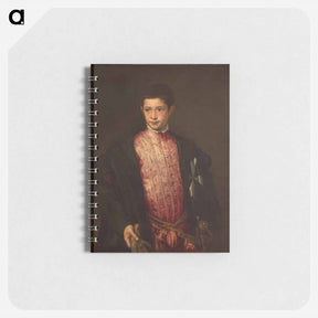 アートメモ帳-Portrait of Ranuccio Farnese - ティツィアーノ ヴェチェッリオ Memo.