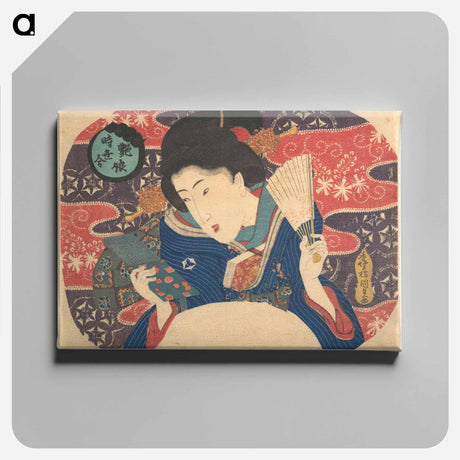 アートパネル-Competition of Contemporary Fashions: Sexy Beauty
 - 歌川 国貞 Canvas.
