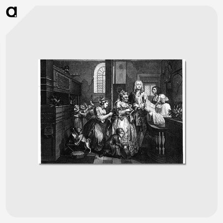 2-19_William-Hogarth_postcard