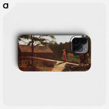 Old Mill, The Morning Bell - Winslow Homer Phone Case.